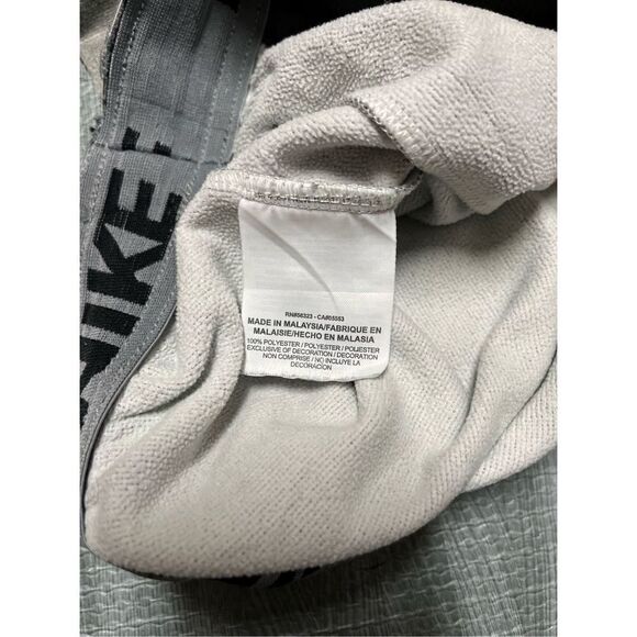 Nike Therma Training Gray Pants Mens Size S Swoosh Logo Straight Sweatpants - Picture 6 of 7